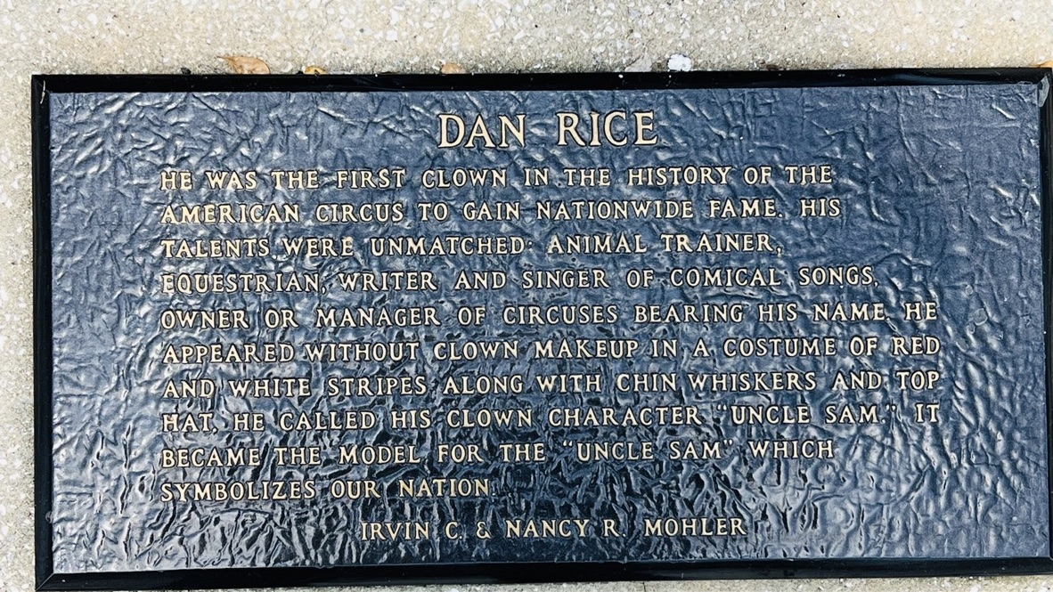 dan rice Circus Ring Of Fame Foundation inductee