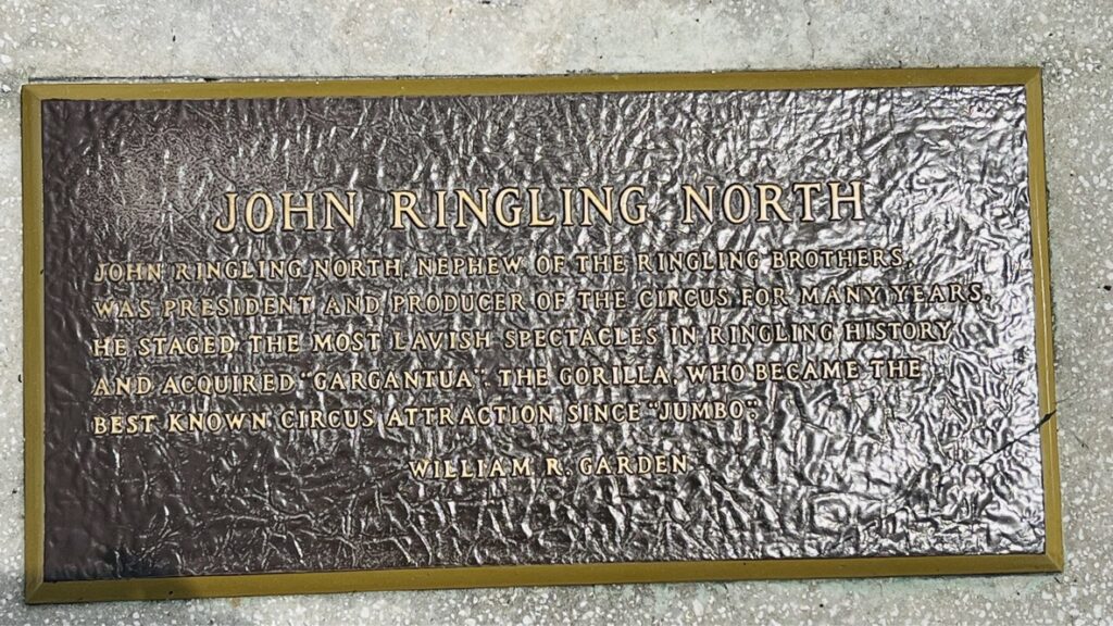 John Ringling North The Circus Ring of Fame