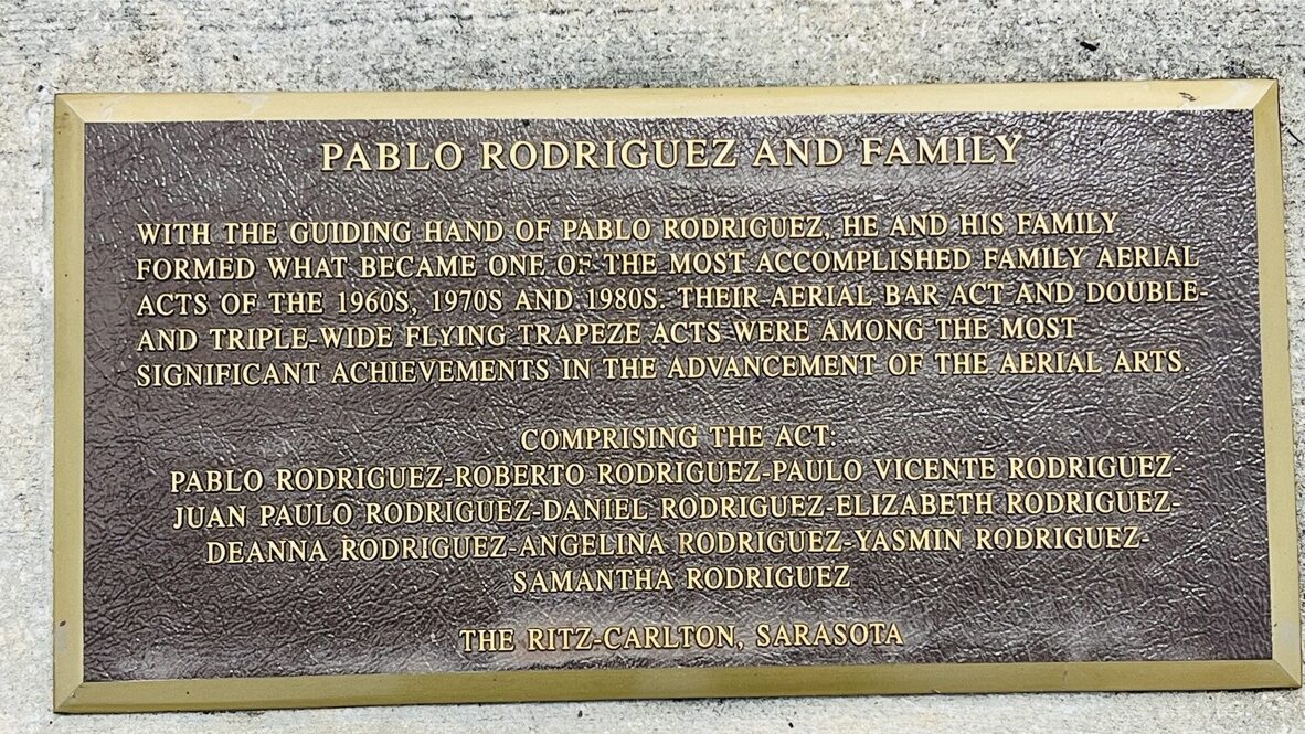 Pablo Rodriguez and Family Circus Ring Of Fame Foundation inductee