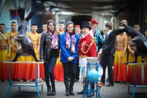 HSH Princess Stephanie of Monaco Circus Ring Of Fame Foundation inductee
