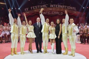 HSH Princess Stephanie of Monaco Circus Ring Of Fame Foundation inductee