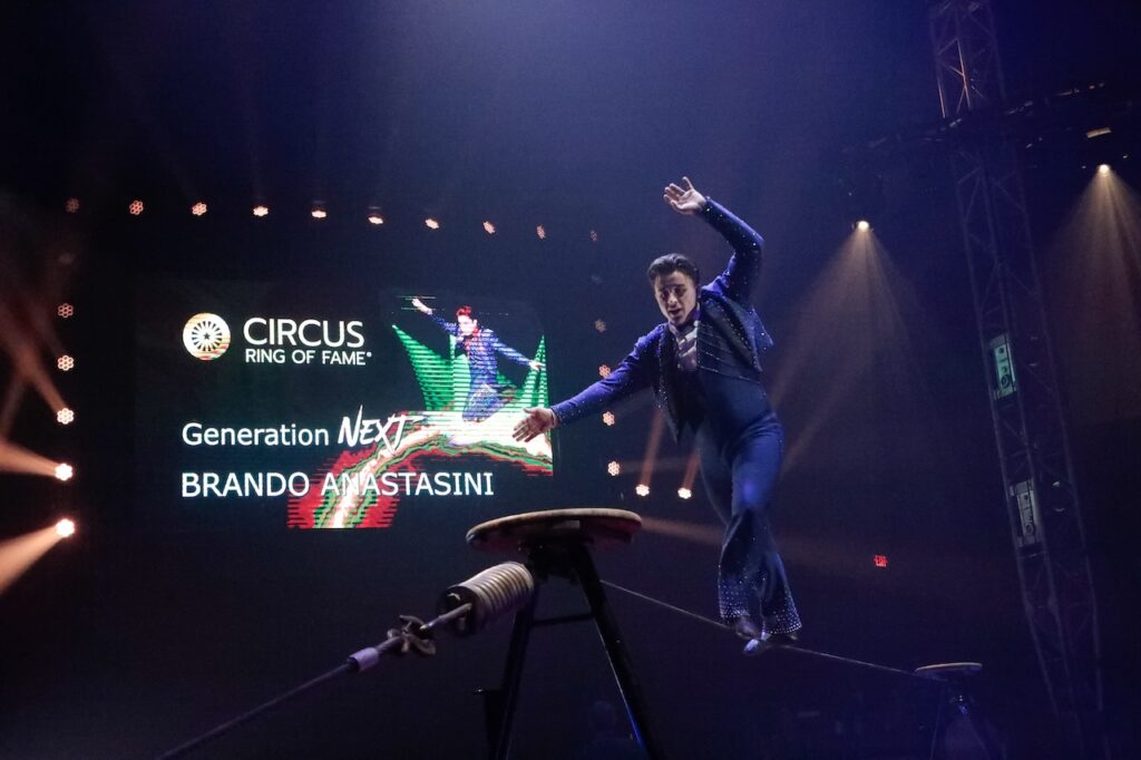 Brando Anastasini Circus Ring Of Fame Foundation Generation NeXt honoree