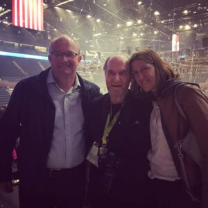 Famous Sports Photographer Heinz Kluetmeier photographer inducted into the Circus Ring Of Fame Foundation Advance Professionals for his three decades of work in the Circus Arts.